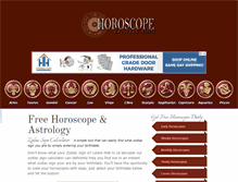 Tablet Screenshot of horoscopedaily.info